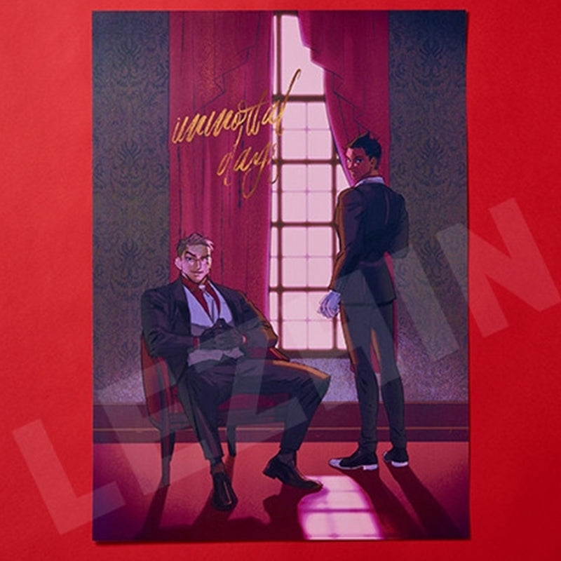 Immortal Days - AR Poster - Lezhin - Posters - Harumio