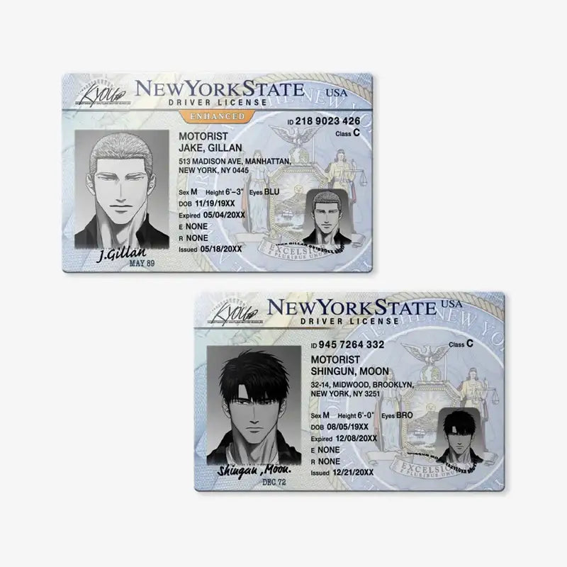 Shutline - Driver's License - Lezhin - Collectible - Harumio