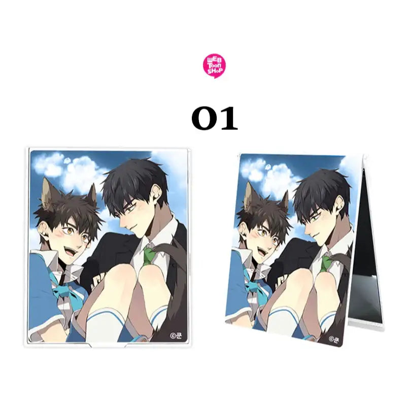 Wild City - Folding Square Mirror - Webtoon Shop - Mirrors - Harumio