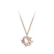 CLUE - Cherry Blossom Silver Necklace - CLUE - Jewelry - Harumio
