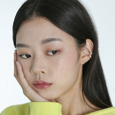 BlackPink - KIND Silver Ear Cuff