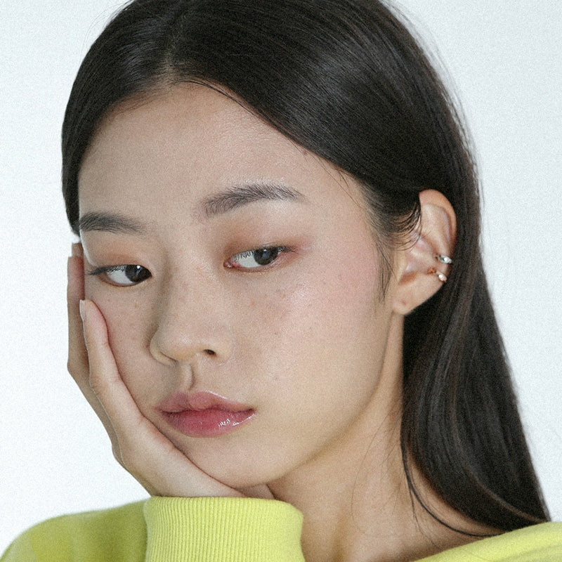 BlackPink - KIND Silver Ear Cuff
