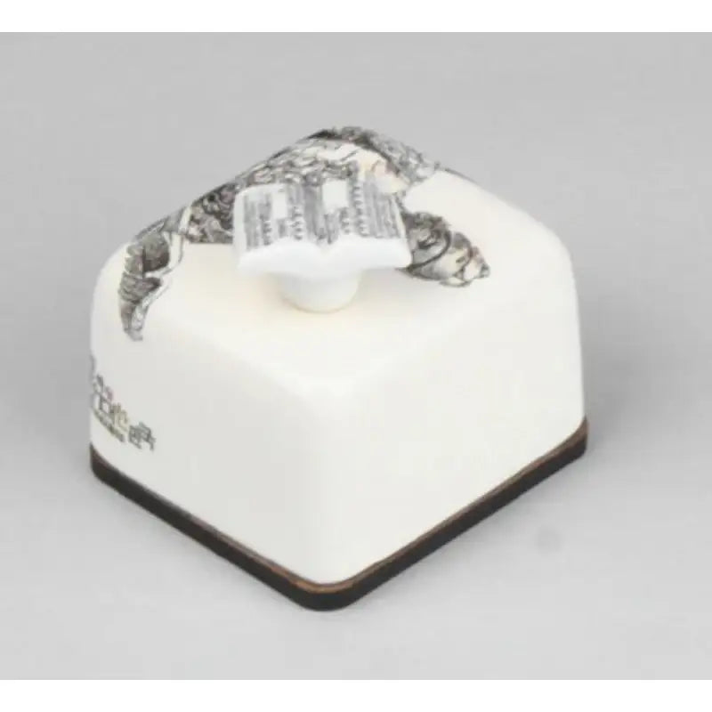 HK Studio - Moony Ceramic Sejong the Great Musical Paperweight - HK Studio - Music Box - Harumio