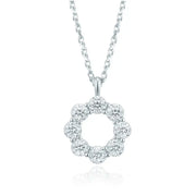 OST - Simulated Diamond 0.3ct Shine Necklace - OST - Jewelry - Harumio