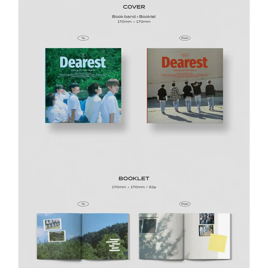 N.Flying - Dearest : 8th Mini Album - N.Flying - Album - Harumio