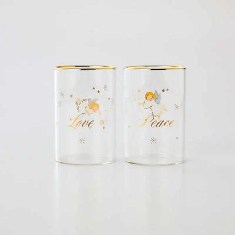 Korean Winter Delight - Slim Glass Cup Set - Modern House - Home & Living - Harumio