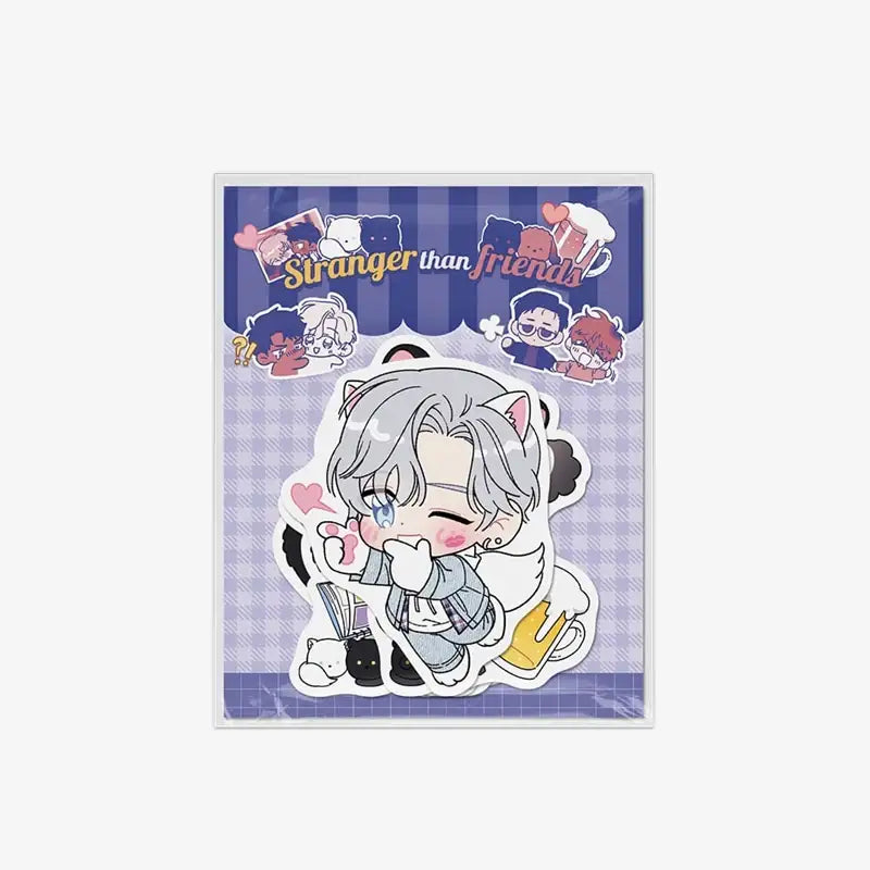 Stranger Than Friends - SD Removable Sticker - Lezhin - Stickers - Harumio