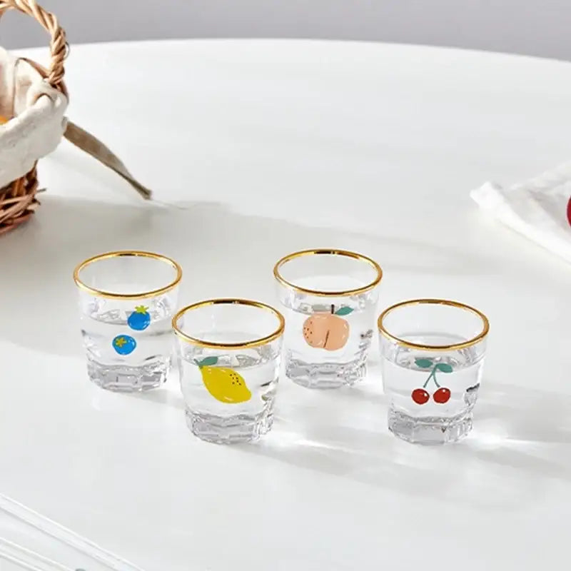 Korean Sweet Dessert - Soju Glass Set - Modern House - Home & Living - Harumio