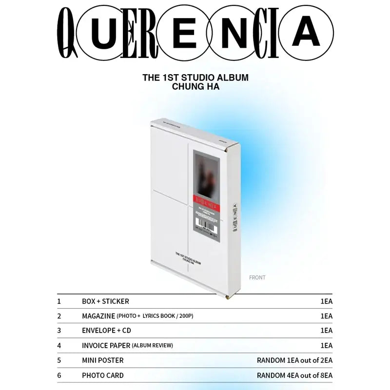 Chung Ha - The 1st Studio Album - Querencia - Chung Ha - Album - Harumio