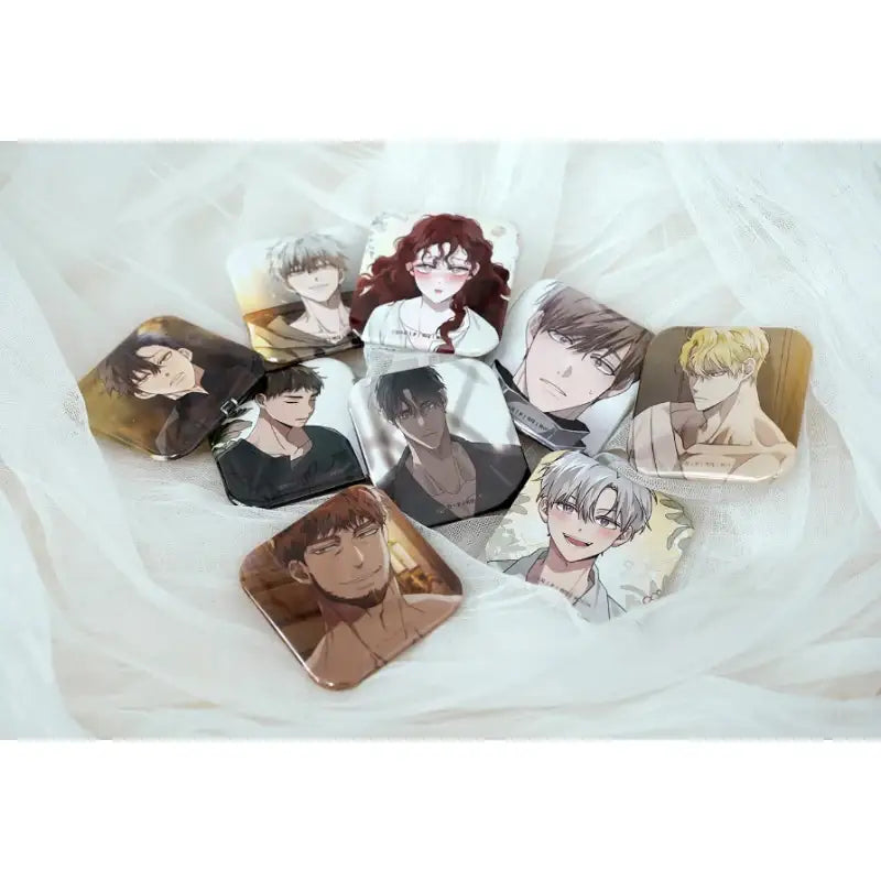 Under The Oak Tree x MOFUN - Square Can Badge - MOFUN - Badges - Harumio