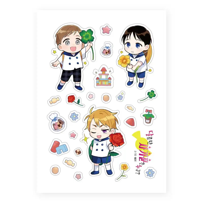 Who Is a Sweet Cheater? - Half Cutting Sticker - Toon!que - Stickers - Harumio