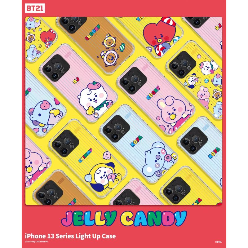 BT21 - Jelly Candy - Lighting Phone Case