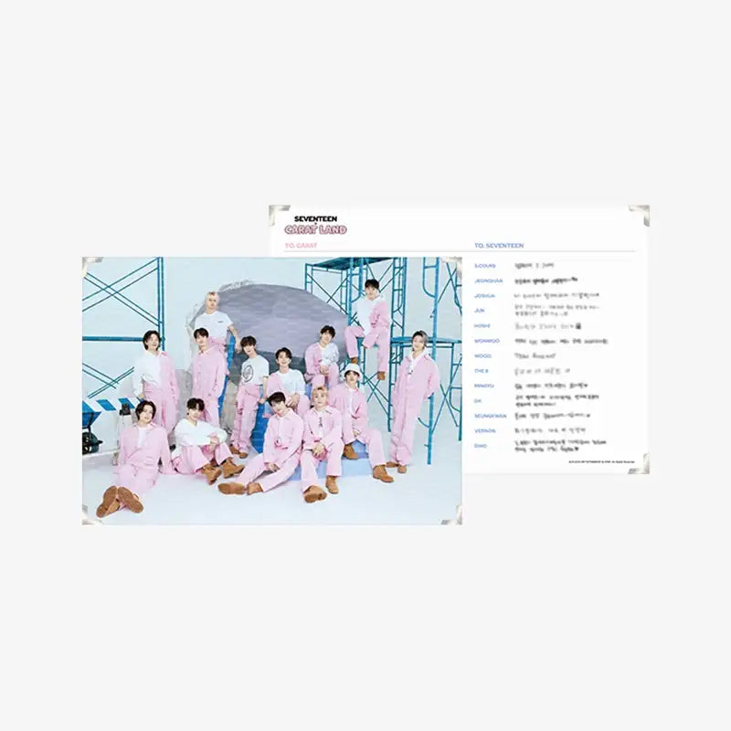 SEVENTEEN - 2023 CARAT LAND - Premium Message Photo