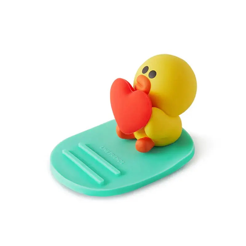Line Friends - Sally Heart Figure Stand - Line Friends - Accessories, Toys - Harumio