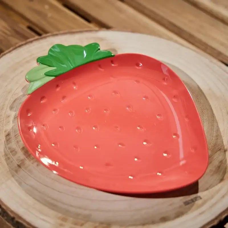 Korean Sweet Dessert Fruit Shaped Plate Harumio