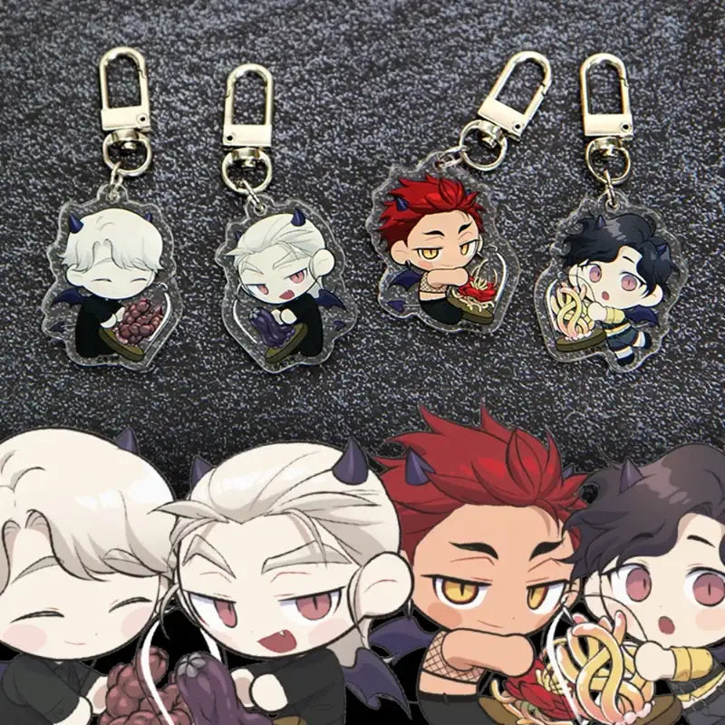 Tentacle Recipe - Acrylic Keyring - Webtoon Shop - Keyrings - Harumio
