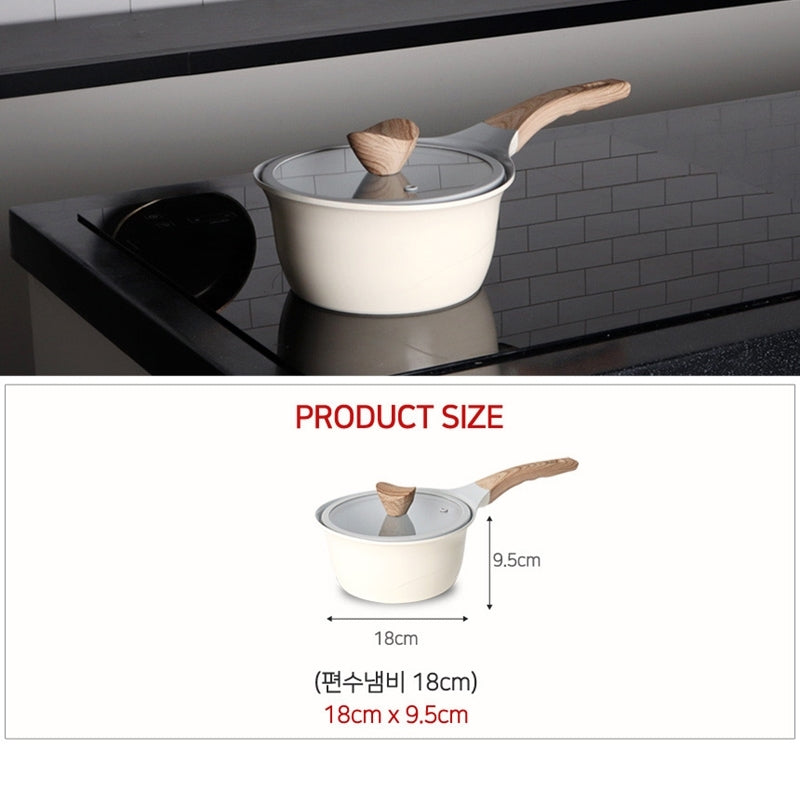 Artbox - Bodner Leonie IH Ceramic Saucepan & Saucepot Set