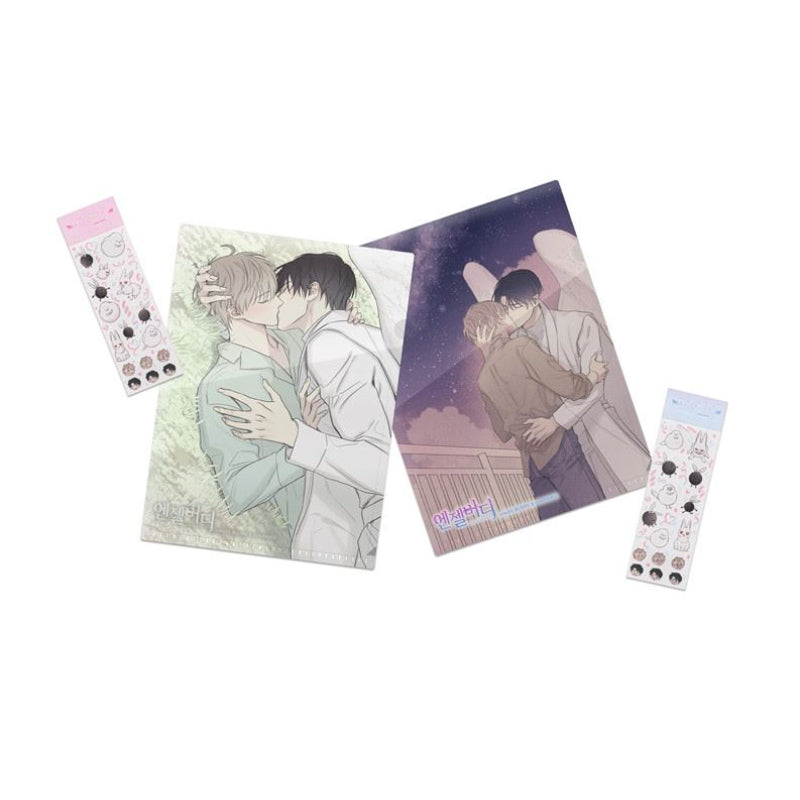 ANGEL BUDDY X GOODSBEE - Hologram Sticker & L-Holder Set - GOODSBEE - Stationery - Harumio