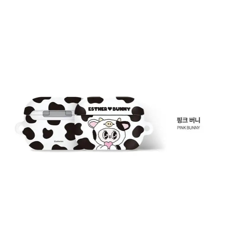 Esther Bunny - AirPods Hard Case - Cow Series - Esther Bunny - AirPods Case - Harumio