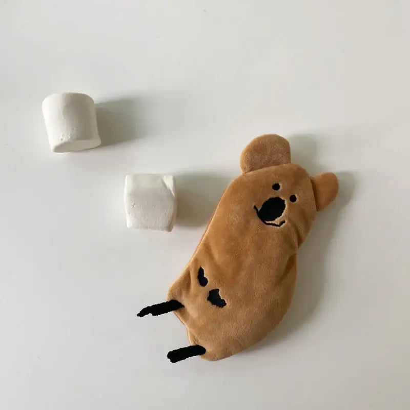 Dinotaeng - Happy Quokka Pencil Pouch - Dinotaeng - Accessories, Pouch - Harumio