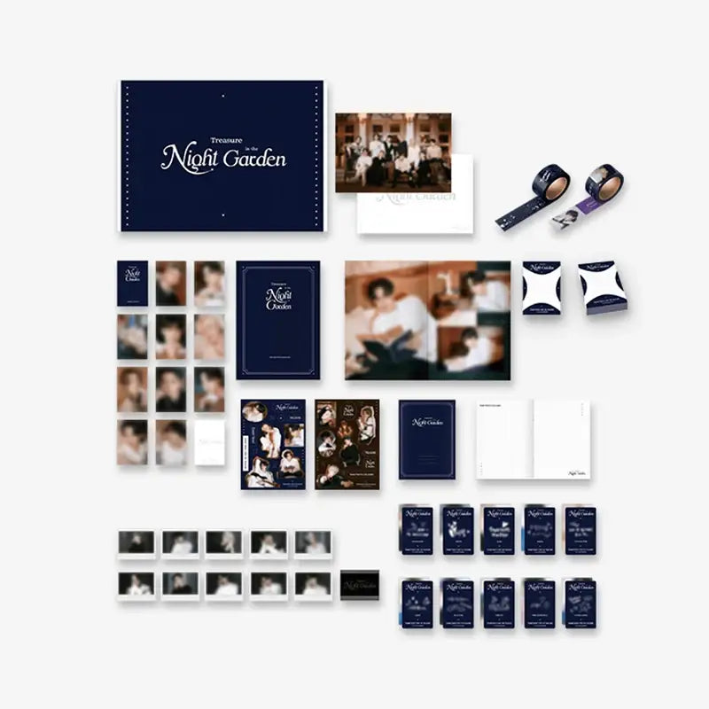 TREASURE - Night Garden - Treasure Photo Scrap Kit - TREASURE - Collectible - Harumio