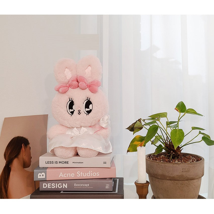 Esther Bunny - 25cm Wedding Bunny Plush Doll - Esther Bunny - Plush - Harumio