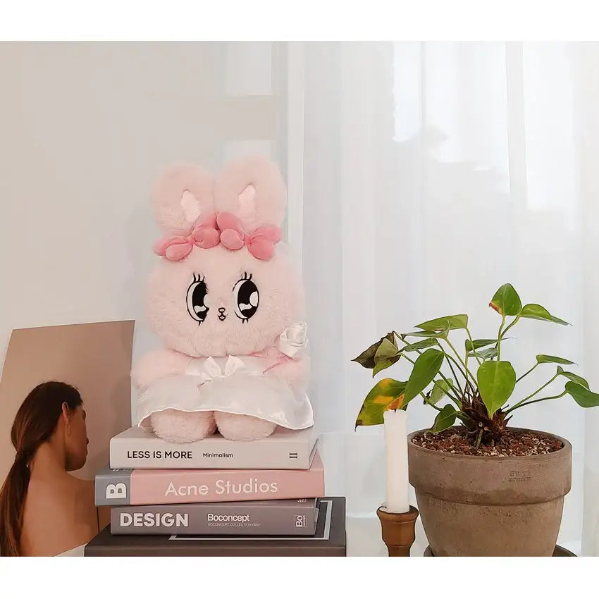 Esther Bunny - 25cm Wedding Bunny Plush Doll - Esther Bunny - Plush - Harumio