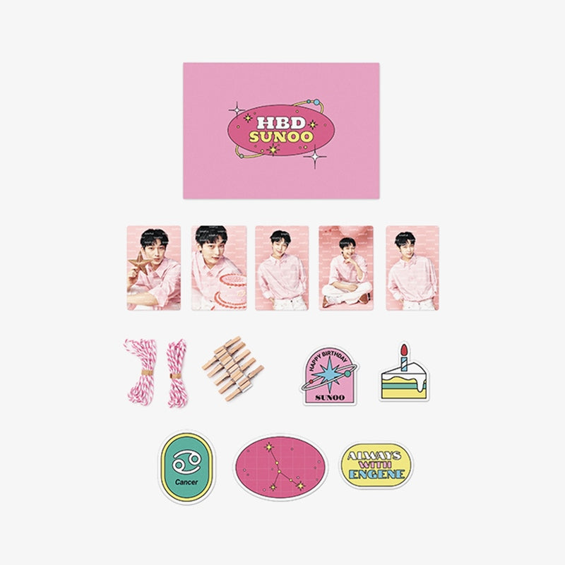 ENHYPEN - BIRTHDAY - SUNOO DIY Photo Card Garland