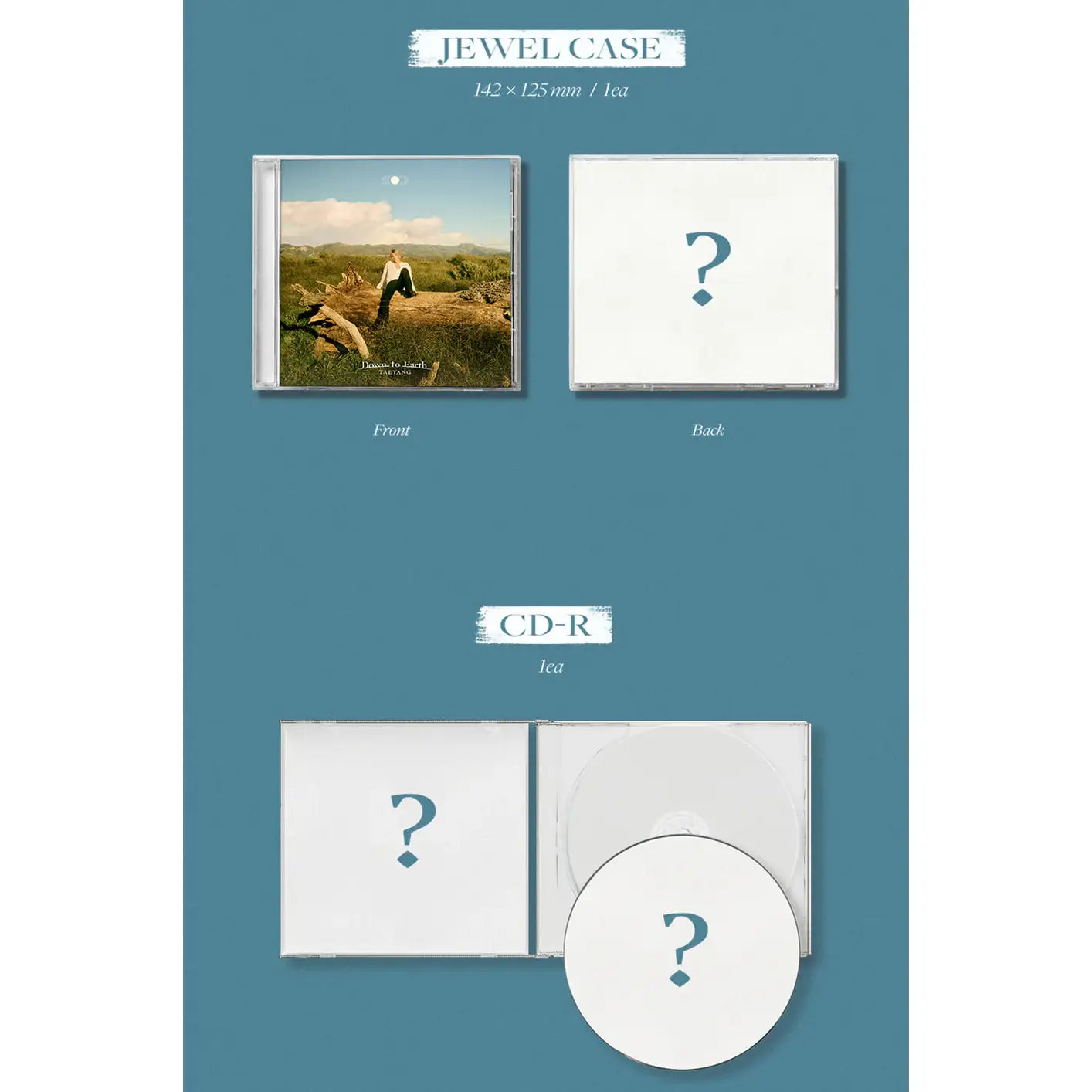 TAEYANG - Down To Earth : EP Album - TAEYANG - Album - Harumio