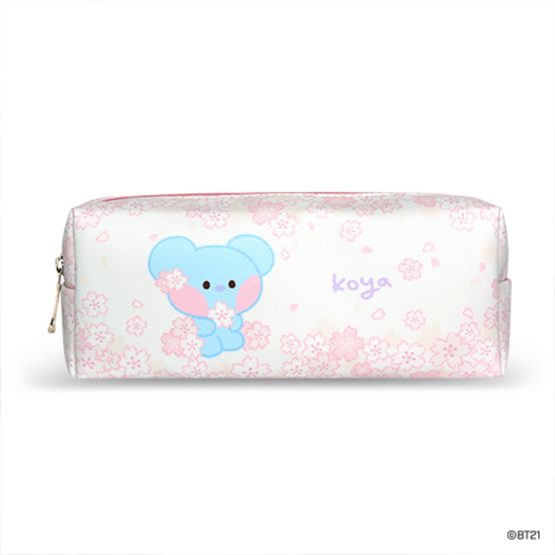 Monopoly x BT21 - Minini Pen Pouch - Cherry Blossom