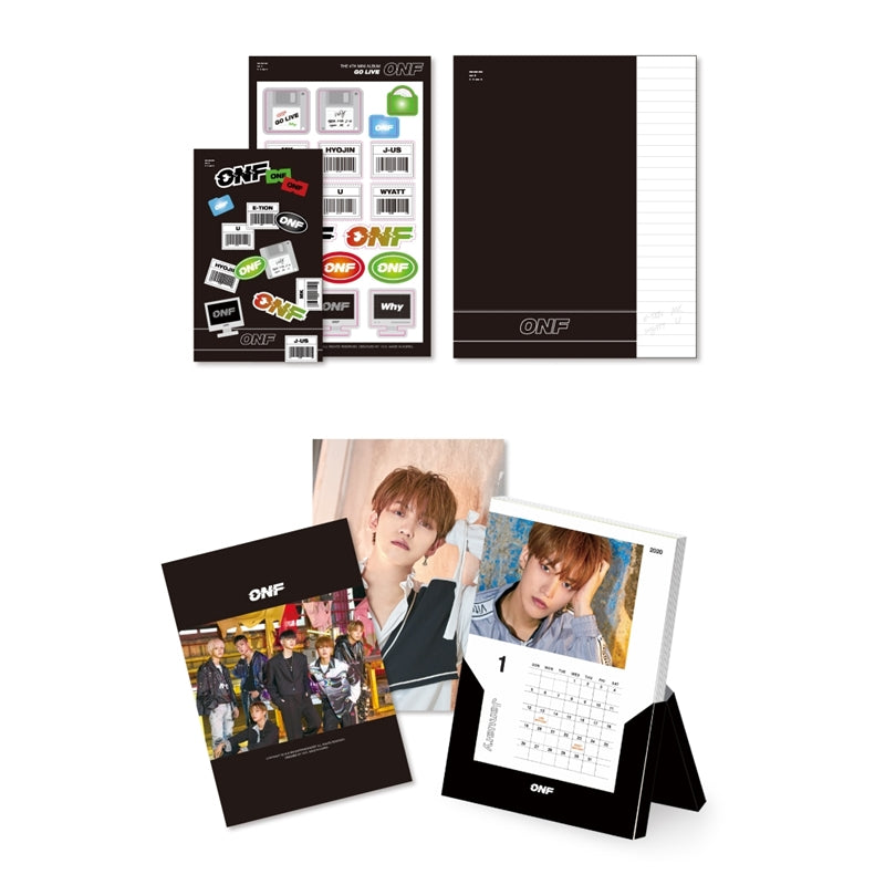 ONF - GO LIVE Stationery Set