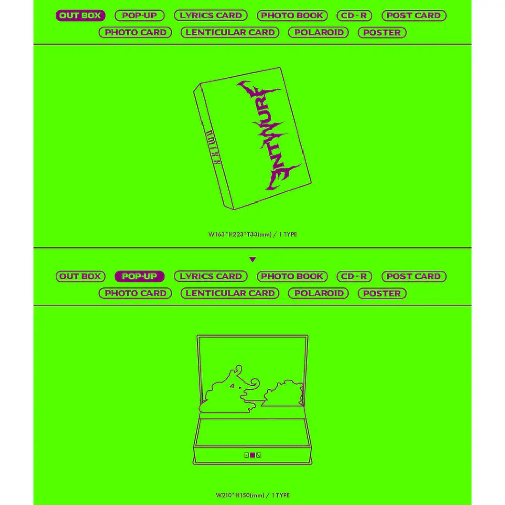 NMIXX - ENTWURF : Single (Limited Ver.) - NMIXX - Album - Harumio