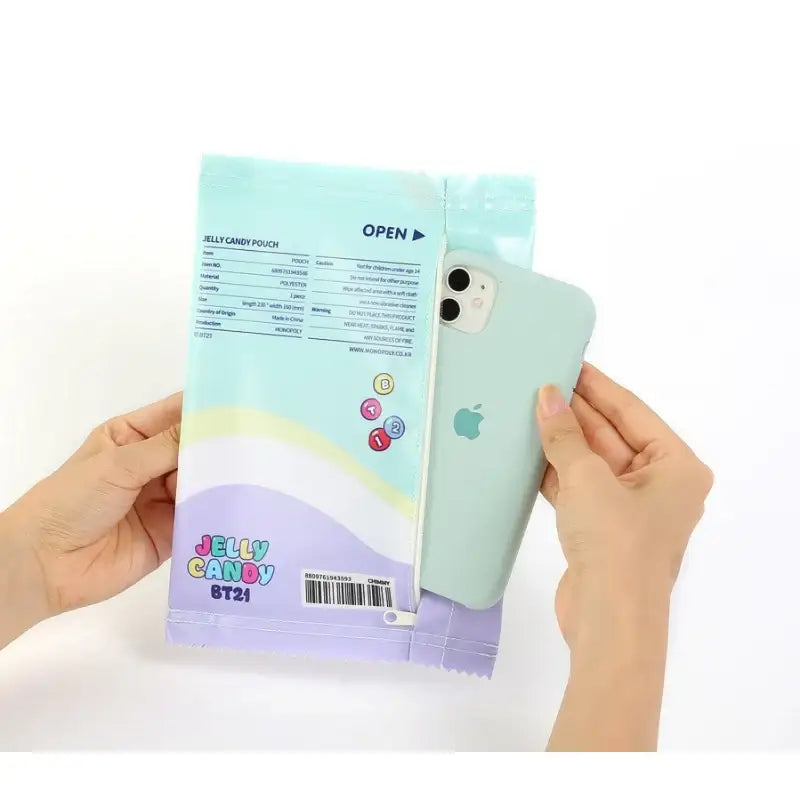 BT21 x Monopoly - Baby Jelly Candy Pouch - BT21 x Monopoly - Pouches - Harumio