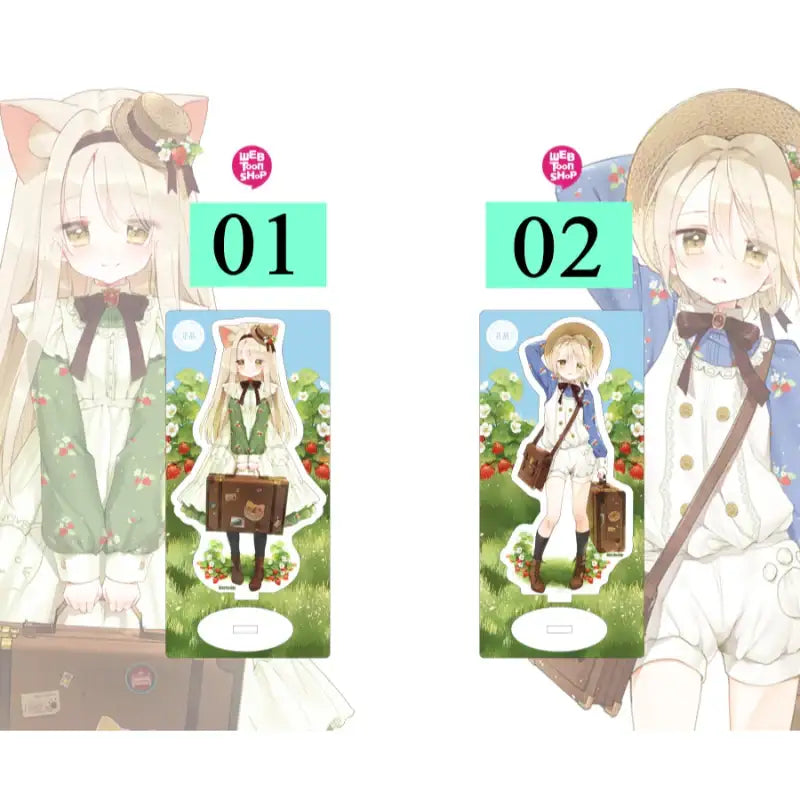 Omowa Whirsis - 'Travel' LD Acrylic Stand - Webtoon Shop - Acrylic Stand - Harumio