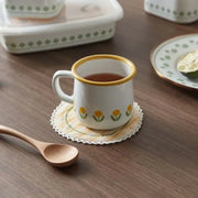 Korean L Dandelion - Enamel Round Mug - Modern House - Tableware - Harumio