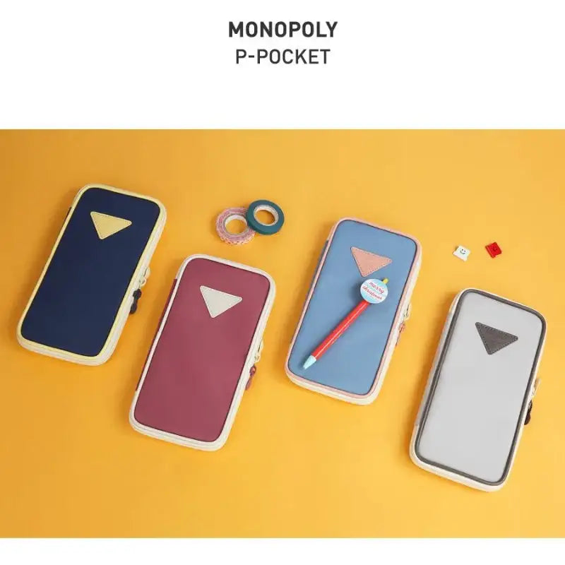 Monopoly - P - Pocket Pencil Case - Monopoly - Pen & Pencil Cases - Harumio