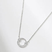 OST - Lucky Rock Horseshoe Daily Stone Silver Necklace - OST - Jewelry - Harumio