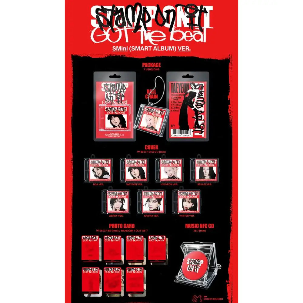 GOT The Beat - Stamp On It : Mini Album Vol. 1 (SMini Version) - GOT The Beat - Album - Harumio