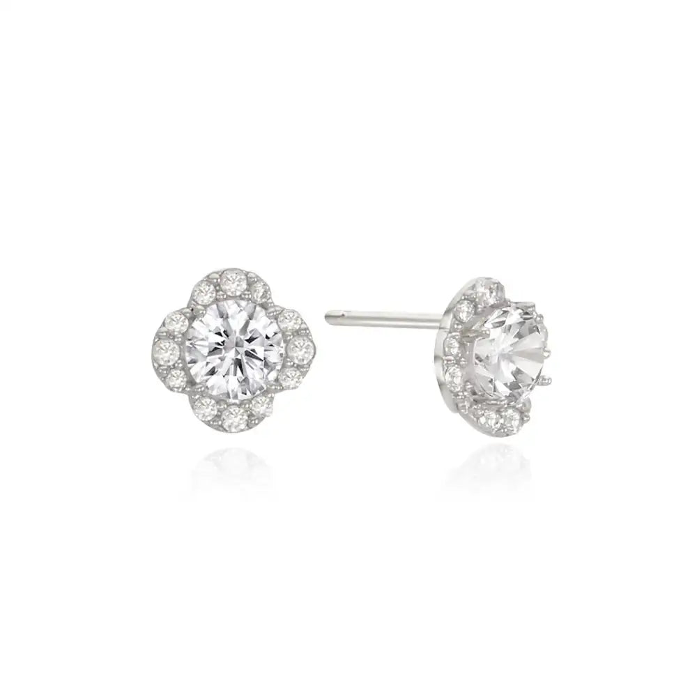 OST - Lucky Shine Clover Earrings - OST - Jewelry - Harumio