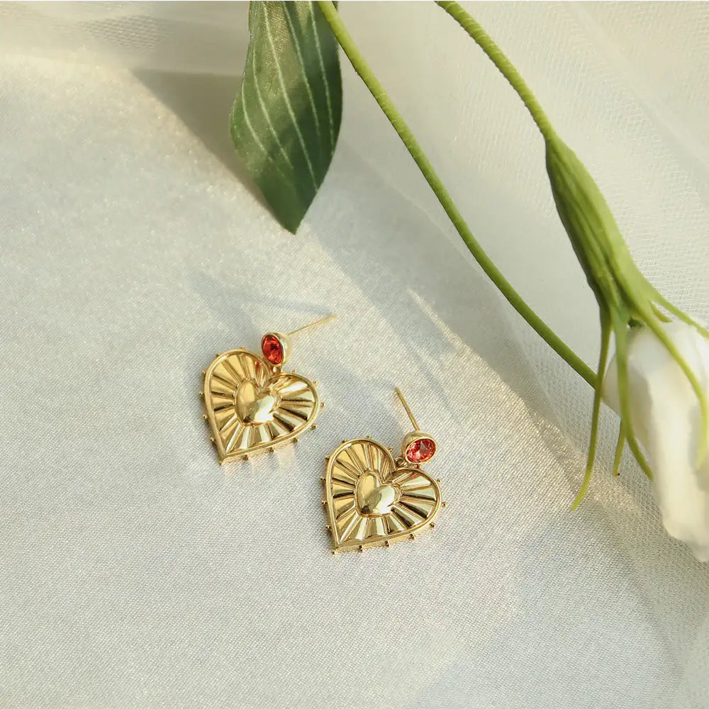Bloom x Dewey Desert - Love Potion Silver Earrings - Bloom x Dewey Desert - Jewelry - Harumio