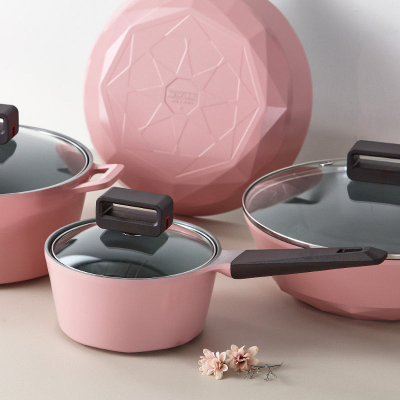 Neoflam - Rose Pink Wok 30cm