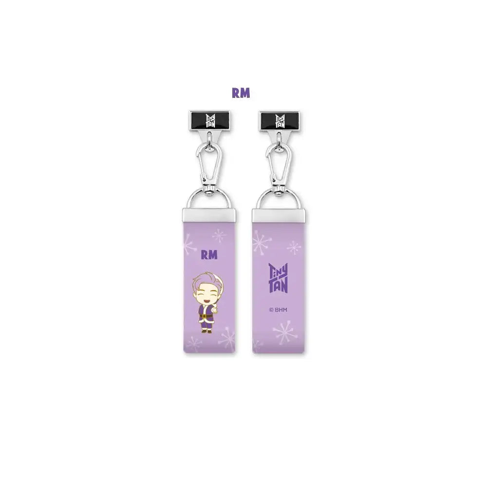 BTS - TinyTAN Purple Holidays Finger Strap