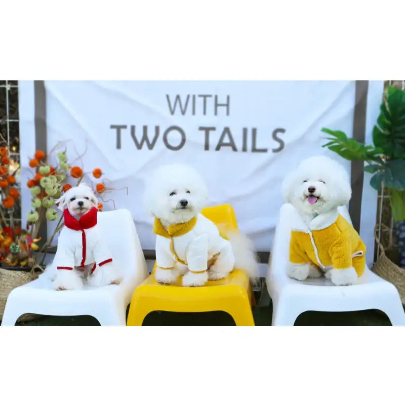 ITSDOG - Pet Two Tone Boa Warm Up Suit - ITSDOG - Pet Clothes - Harumio