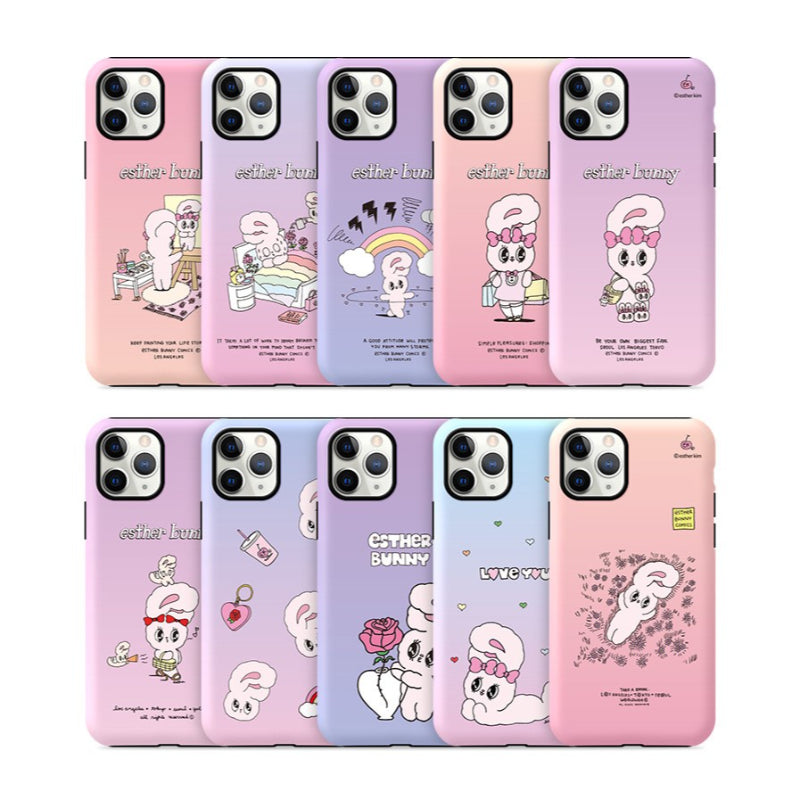 Esther Bunny - Guard Up Phone Case - Gradation Series (iPhone)