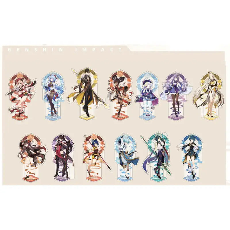 Genshin Official Genuine Character Acrylic Stand - miHoYo - Acrylic Stand - Harumio