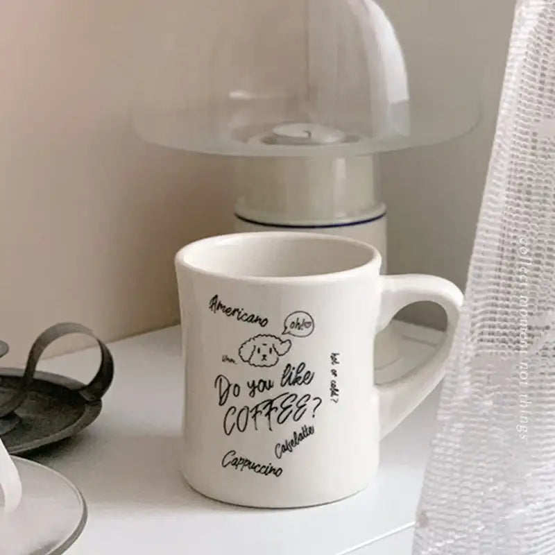 Like A Cafe - Oh, Puppy! Café Mug - Like A Cafe - Home & Living - Harumio