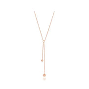 CLUE - Double Row Trendy Silver Necklace - CLUE - Jewelry - Harumio