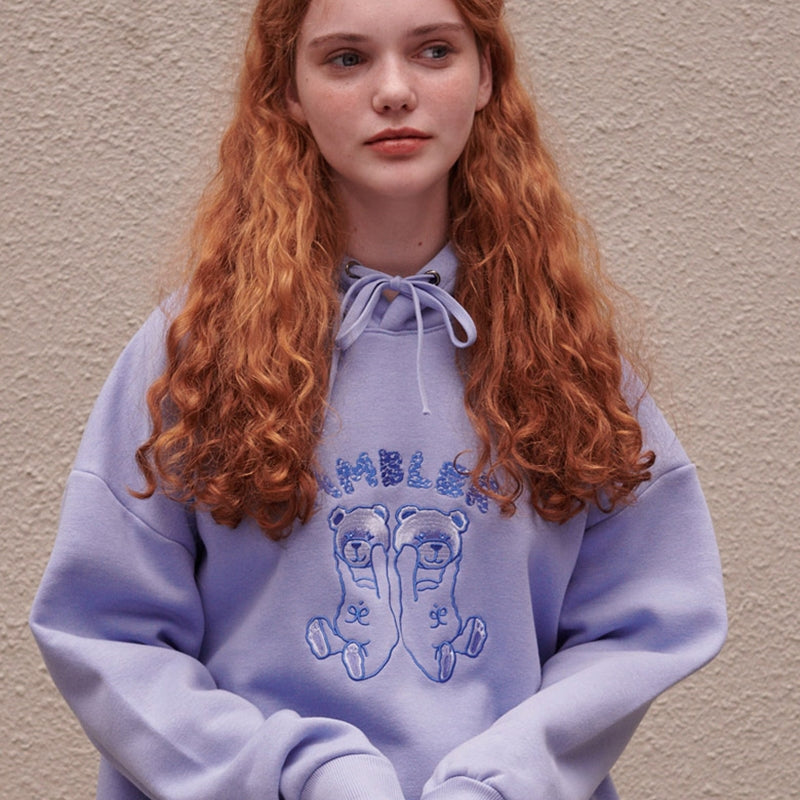 Ambler - Cloud Bear Over Fit Hoodie