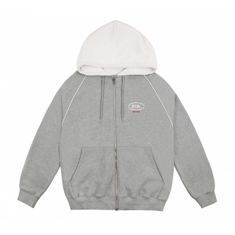 O!Oi - Lining Hood Zipup
