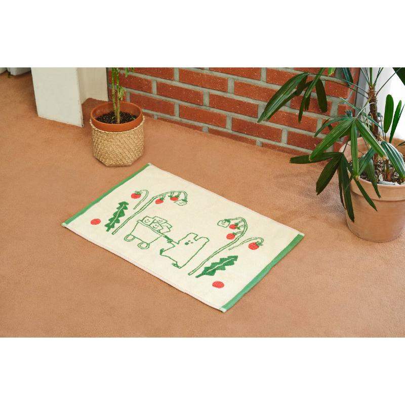 Dinotaeng - Quokka and Veges Mini Rug - Dinotaeng - Rug - Harumio